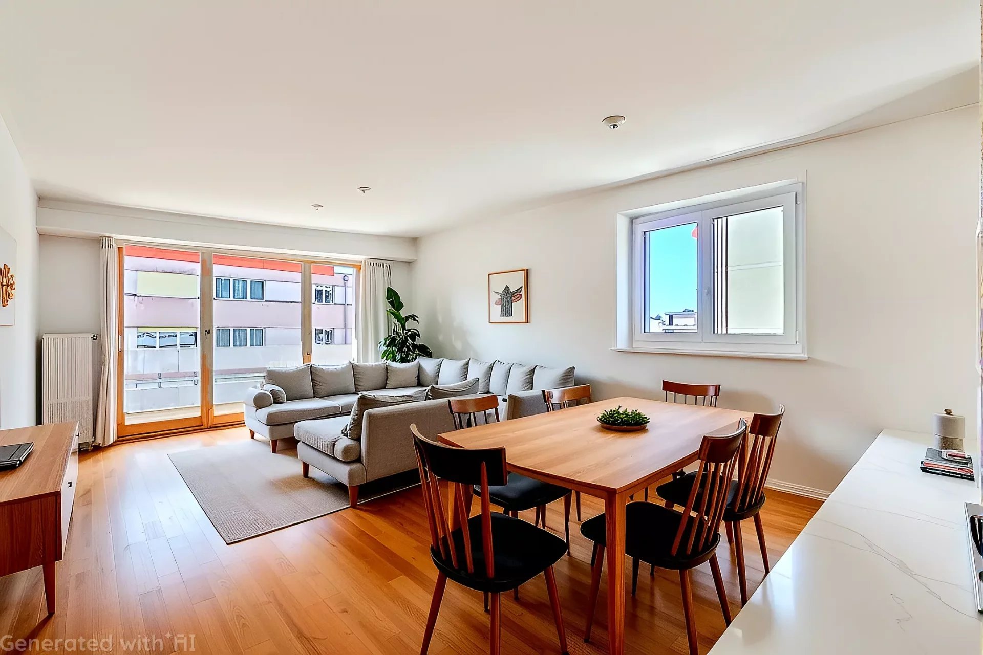 Spacious renovated apartment